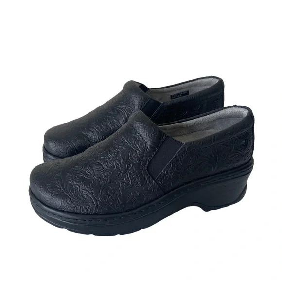 Klogs Naples tooled slip proof clog shoes 7 - Picture 4 of 12